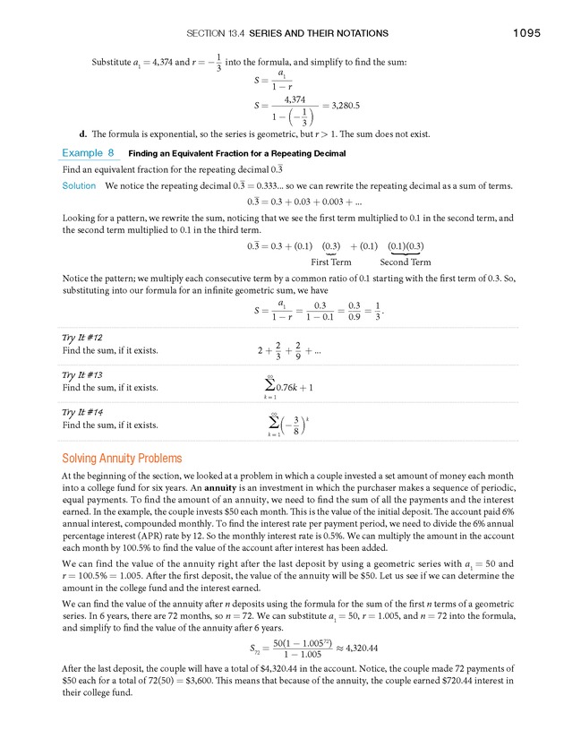 Algebra and Trigonometry - 